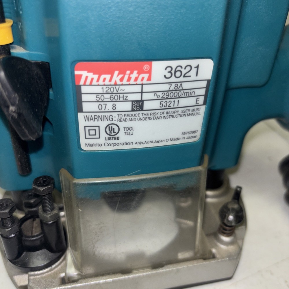 Makita Router Model 3621 New - Open Box