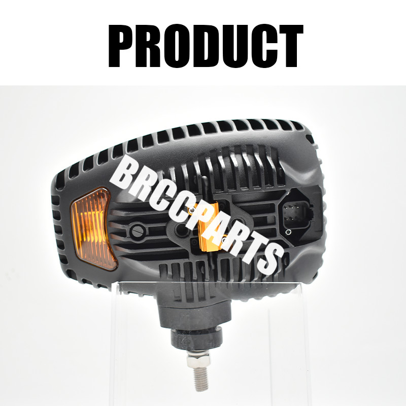 6PCS LED Headlights&Work Lights Kits Replacement For JCB Fastrac Telehandler