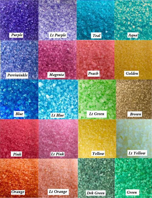 16 LBS Bath Salts ~Pick 4 Scents/Colors~ (150 Scents - 20 Colors) Wholesale
