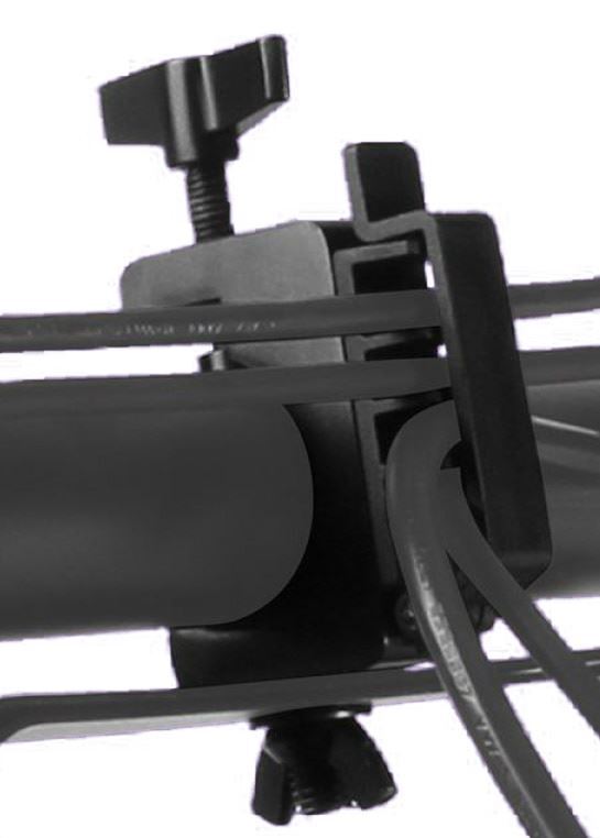 On-Stage LTA4770 Lighting Clamp w/ Cable Management System - Pair