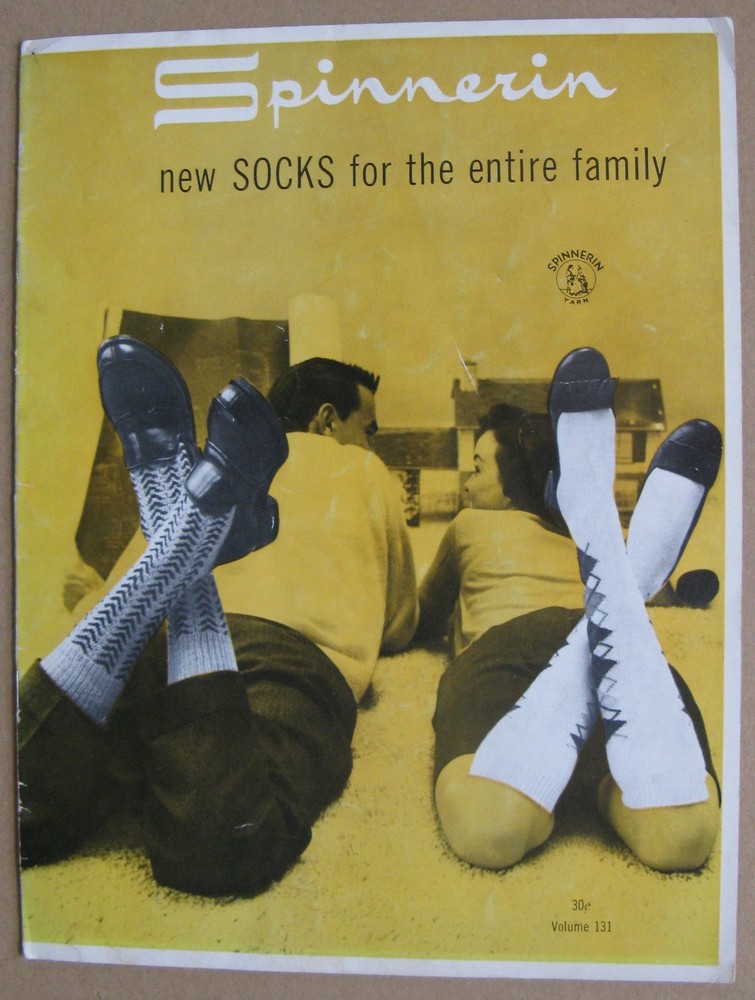 1955 Spinnerin Sock Pattern Catalog