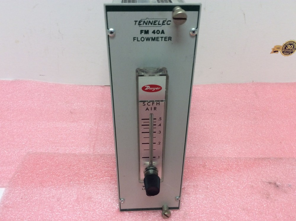 TENNELEC NIM computer module model # FM 40A Flowmeter BIN MODULE