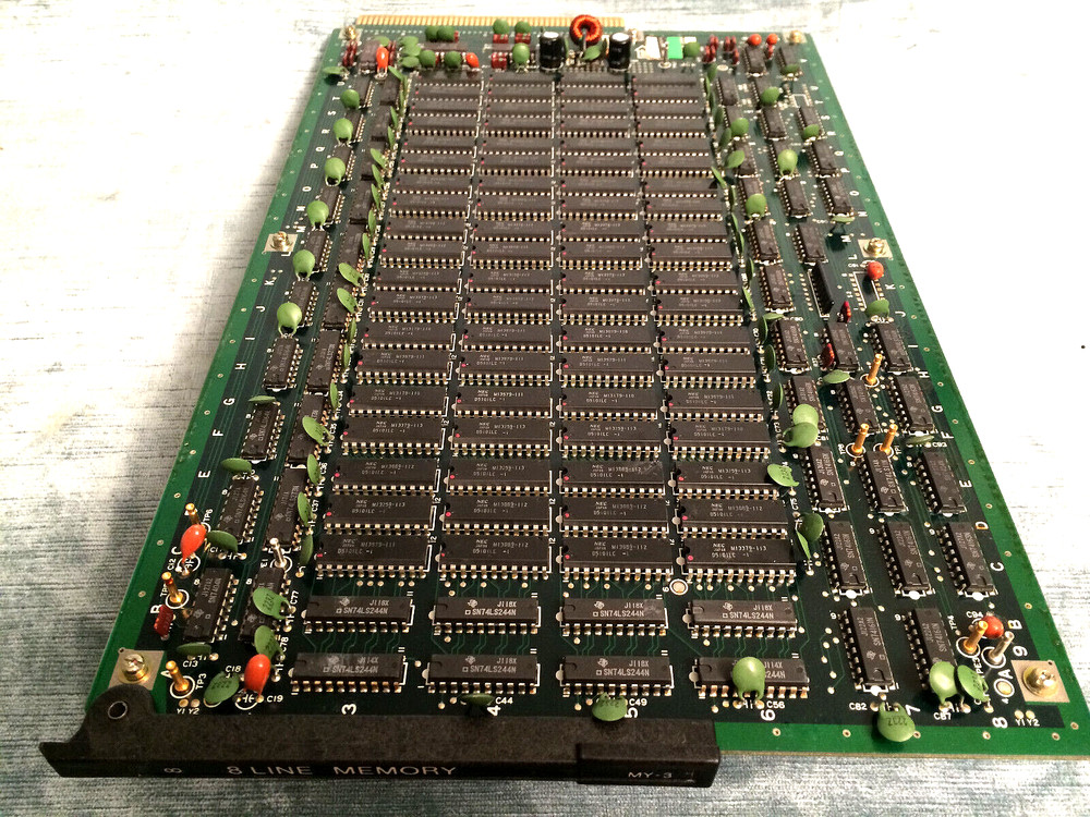 SONY BVT-2000 TIME BASE CORRECTOR CIRCUIT BOARD #8A, 8 LINE MEMORY ( MY-3 ) #8A