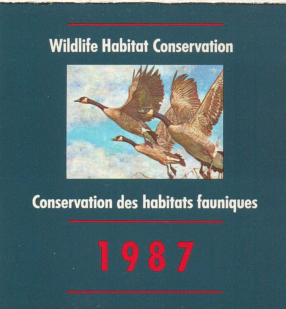 Canada 1987 Wildlife Conservation Stamp Booklet Mint Never Hinged