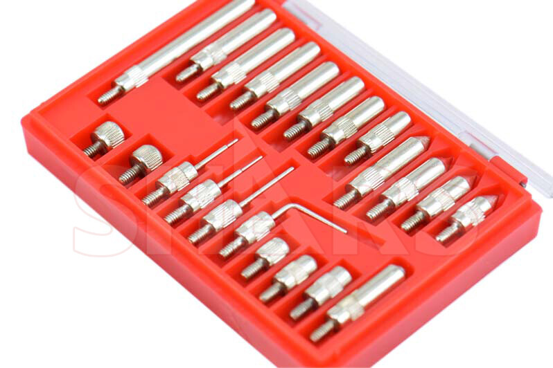 SHARS PREMIUM 22PC DIAL / DIGITAL INDICATOR END TIP POINT SET NEW !}