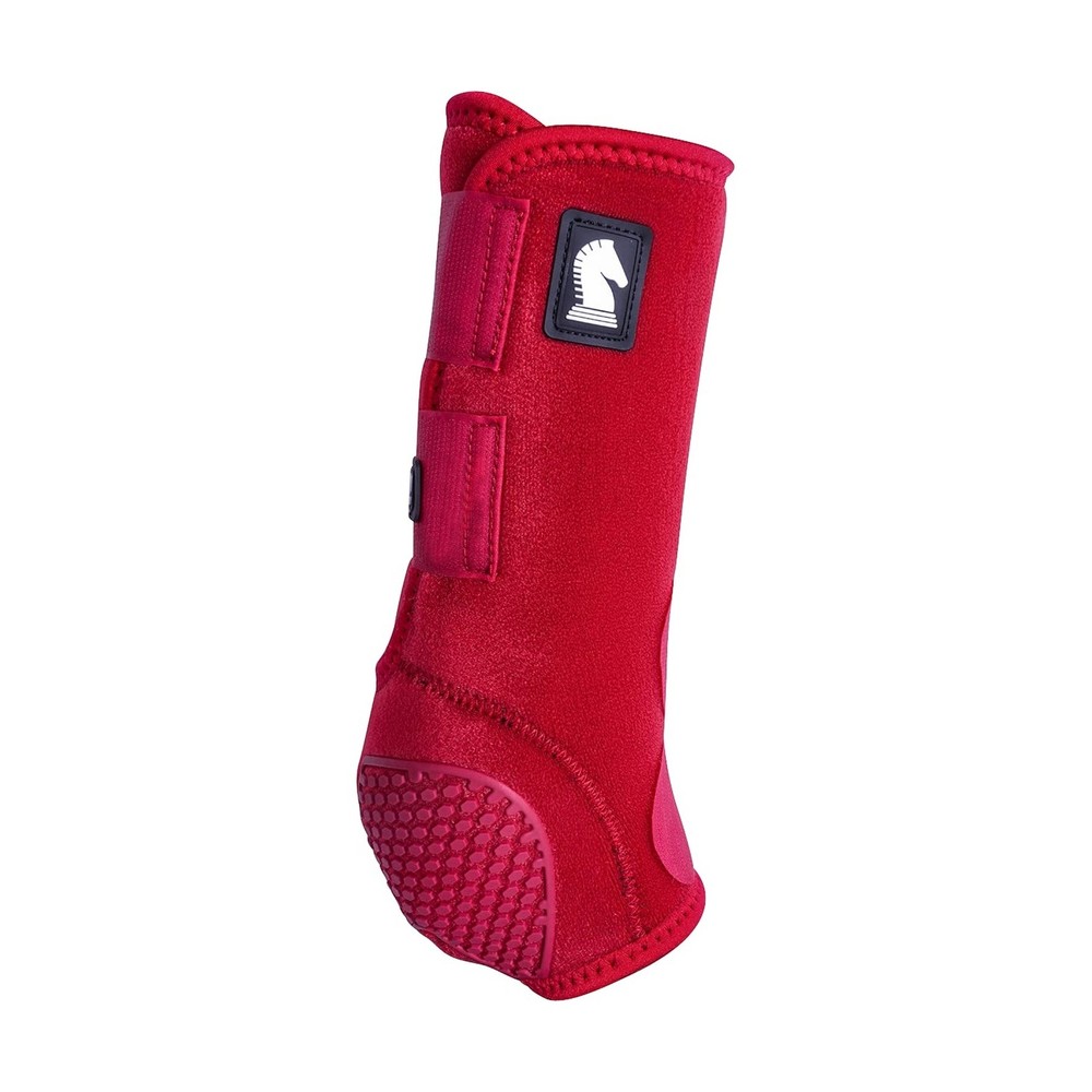Classic Flexion Legacy2 Support Horse Front Boots Crimson Medium Hind