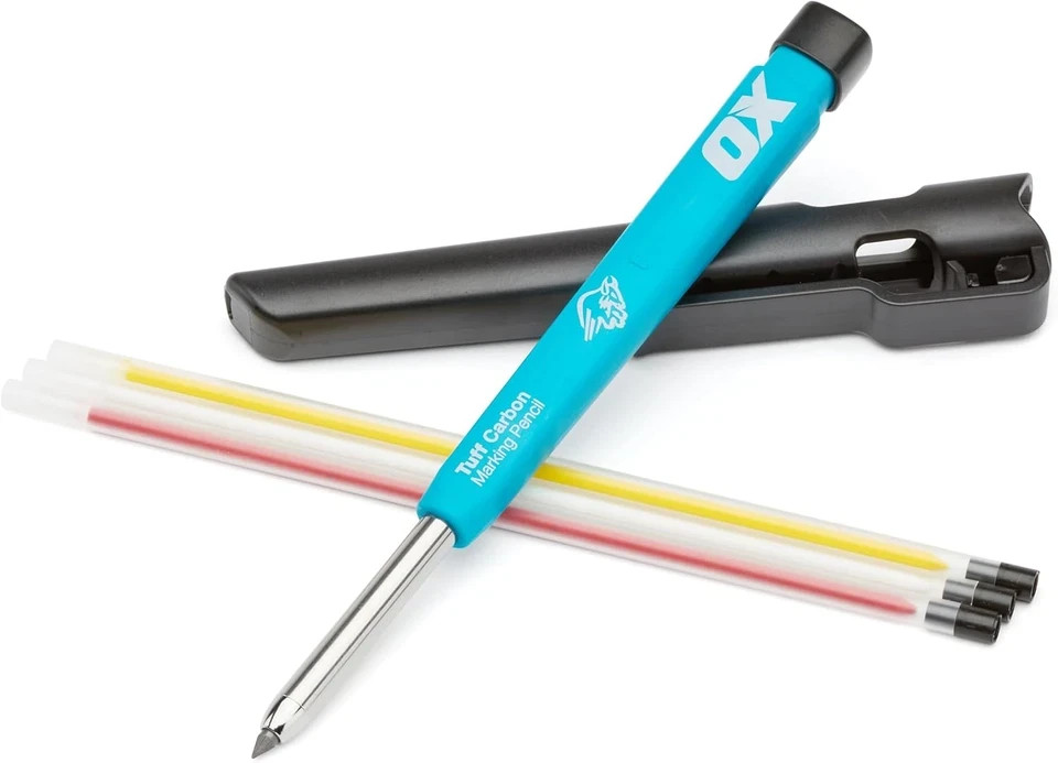 OX Tools Carpenter Pencils Pro Tuff Carbon Marking Pencil Mechanical Constructio