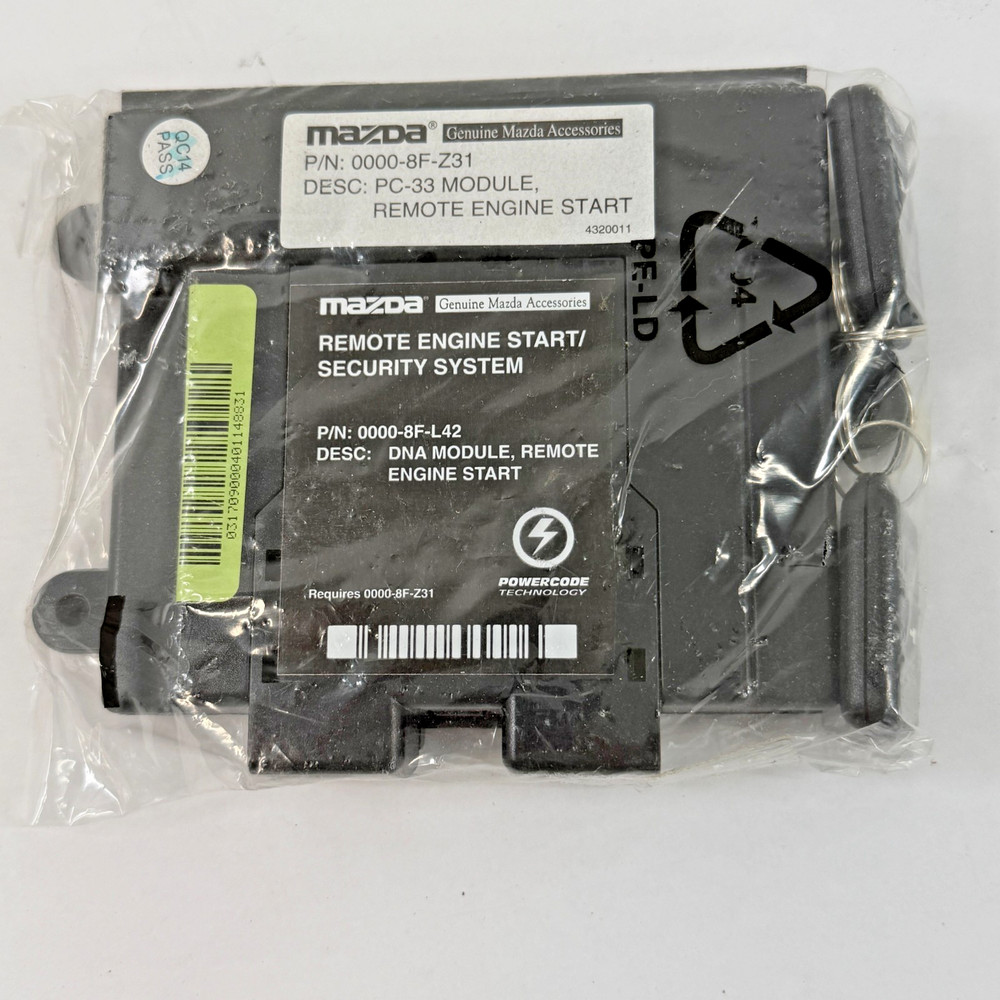 New 2010 - 2013 Mazda 3 W/Automatic Trans Remote Engine Start Kit 00008FL40 OEM