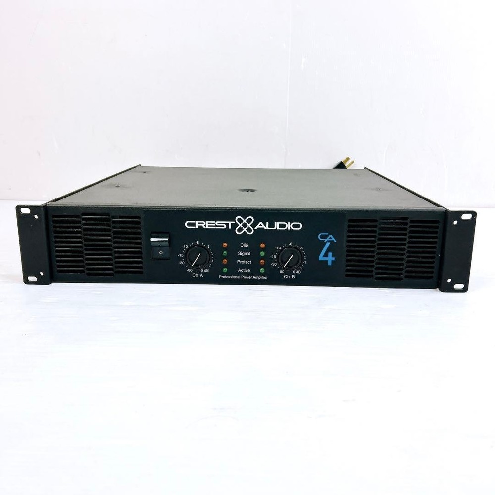 Crest Audio Ca4 Stereo Power Amplifier Professional