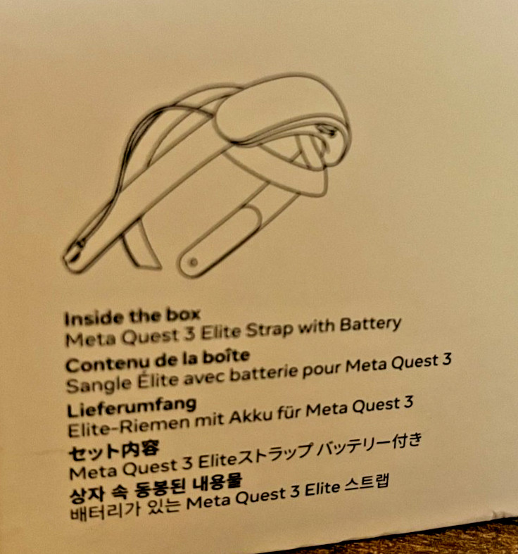 Meta Quest 3 Elite Strap with Battery (NEW)
