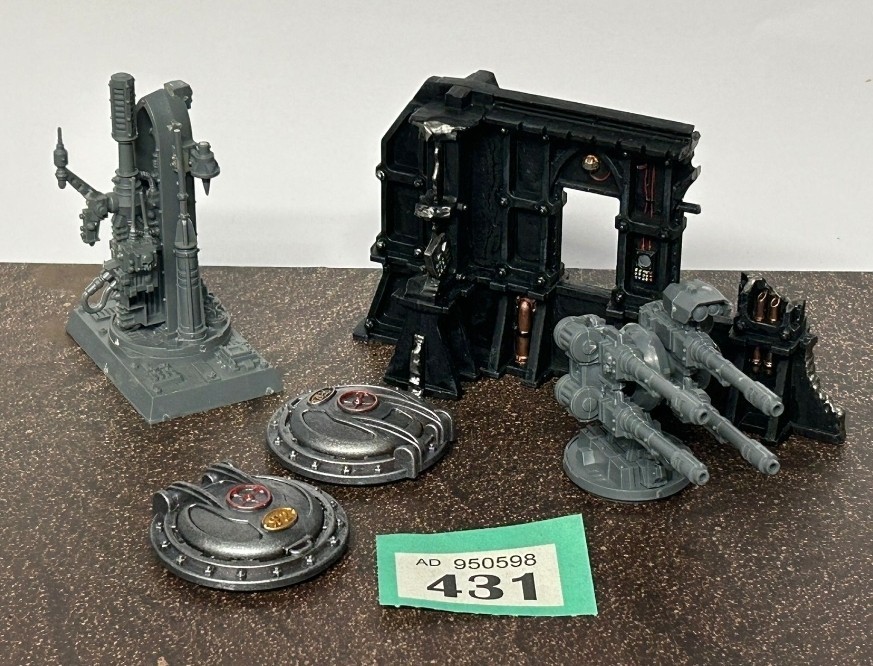 Warhammer 40k Terrain Bits Pack Part Assembled & Painted
