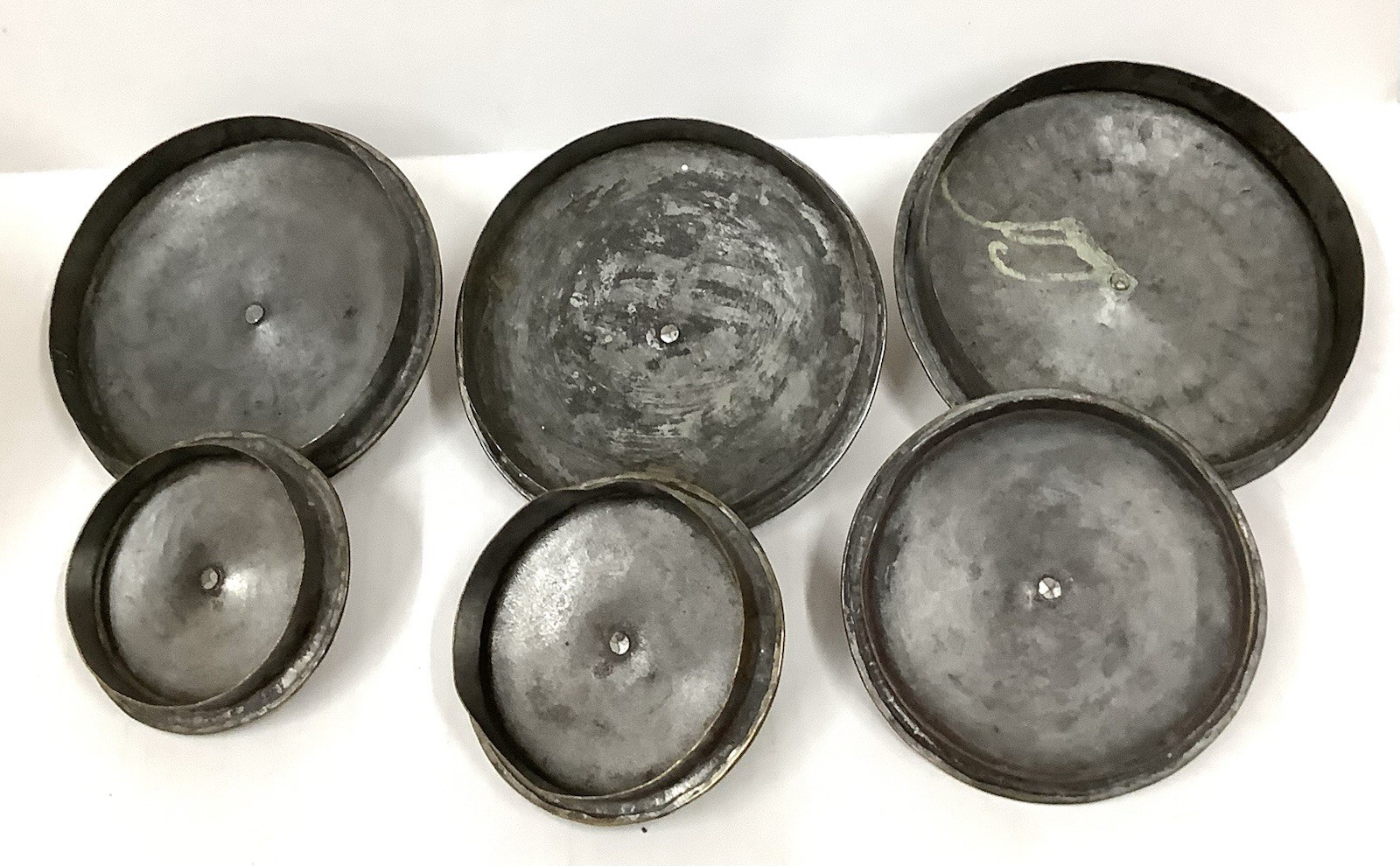 NEW LOWER PRICE--Vintage Traditional Indian Tin Lined Brass Cookware