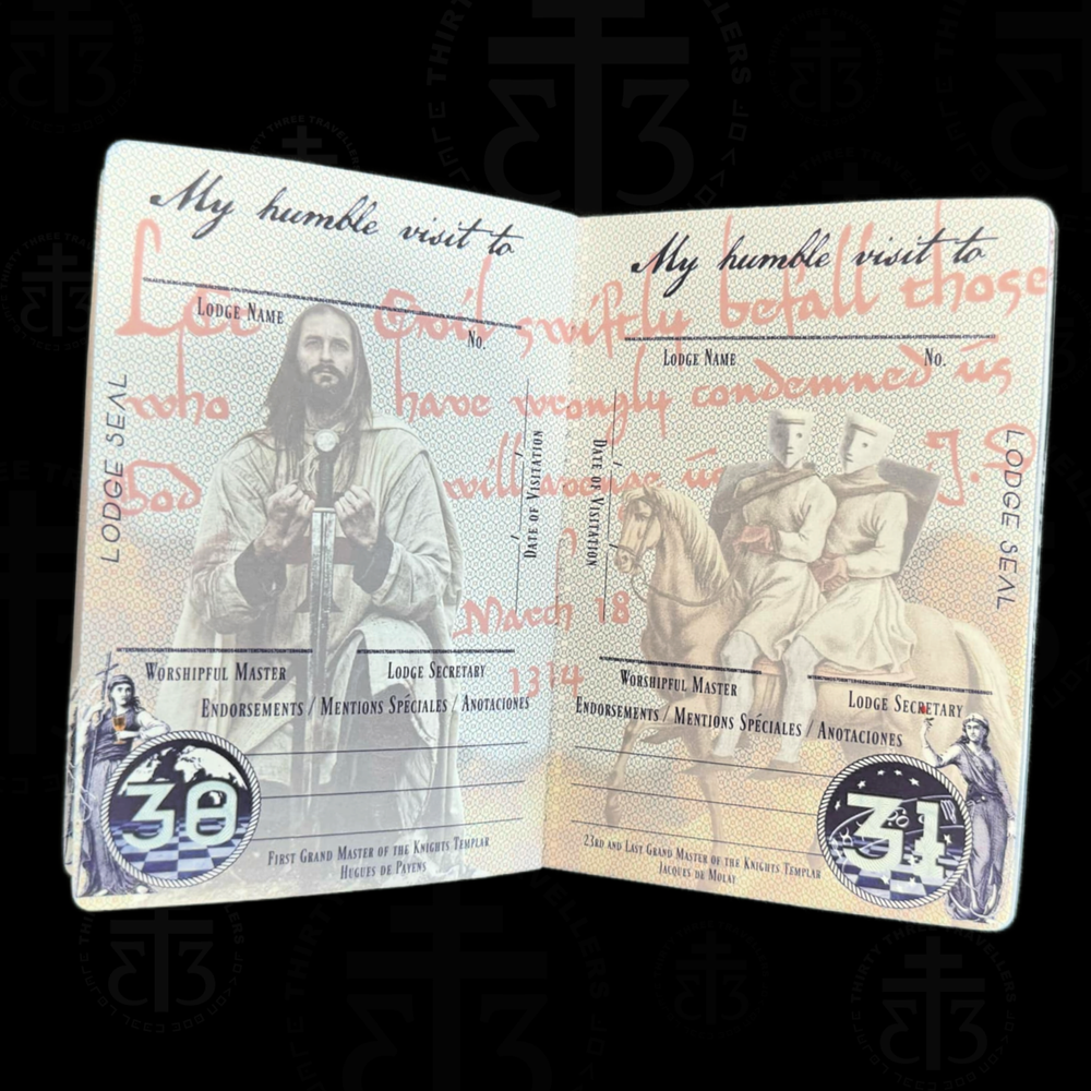 Masonic Passport by 33Travellers