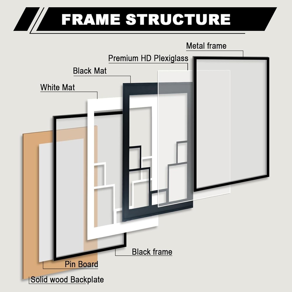 Jersey Display Frame Large Shadow Box Frame Clear Acrylic with 98% UV Protection