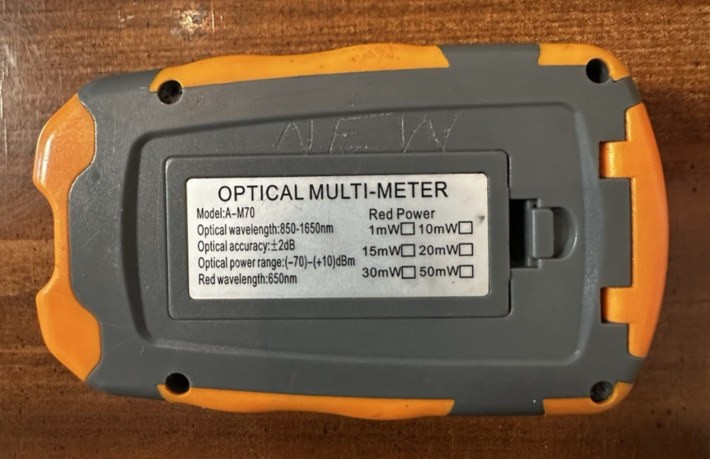 Portable Mini Duogalia Power Cable Optical Multi-Meter A-M70