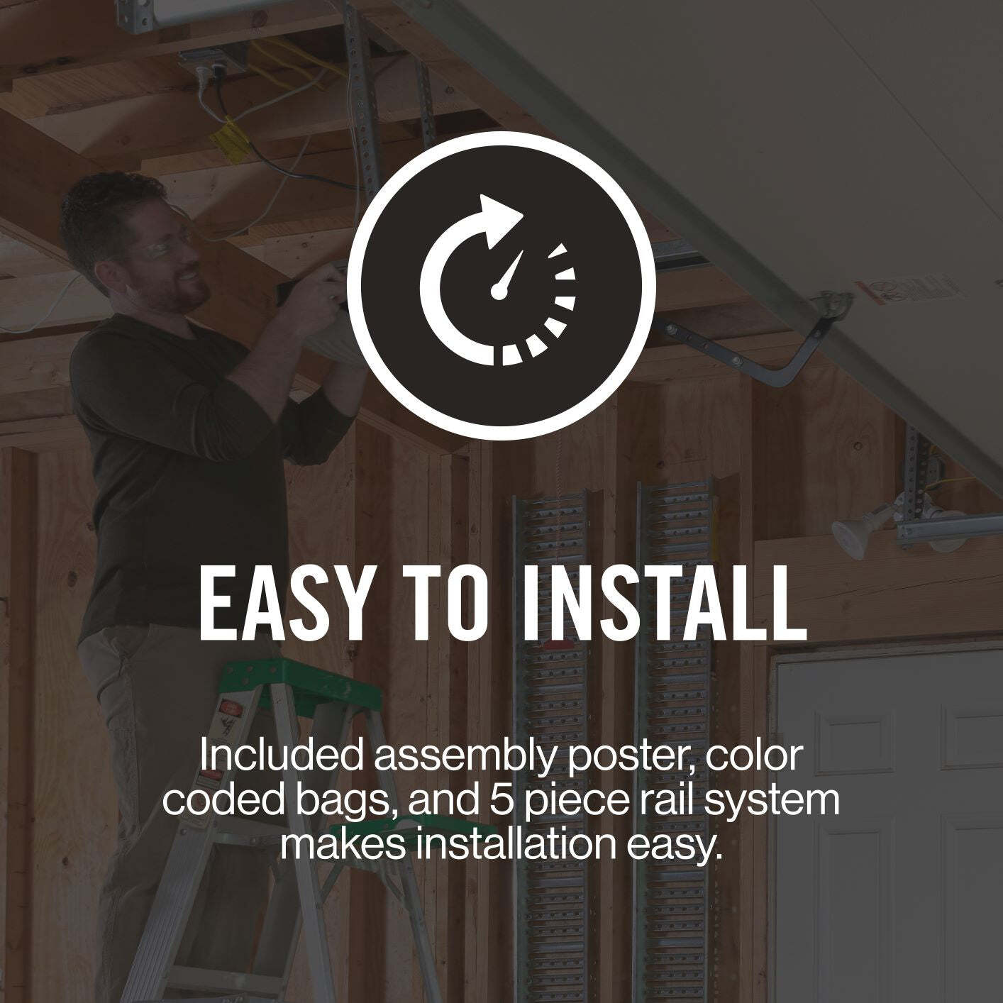 Genie 2035-TKV Chain Drive 550- Model ½ HPc Garage Door Opener