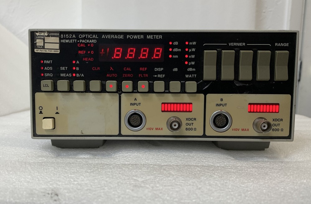 HP Agilent 8152A Optical Power Meter
