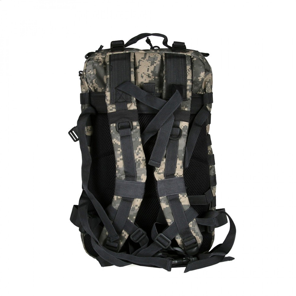 Army Camo Backpack with 2-Front Pockets Green