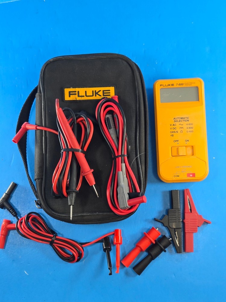 Fluke 7-600 Electrical Tester Meter Multimeter