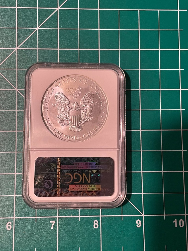 2010 Silver Eagle - Early Release - NGC MS 69 - Beautiful Gem 1oz Silver Eagle