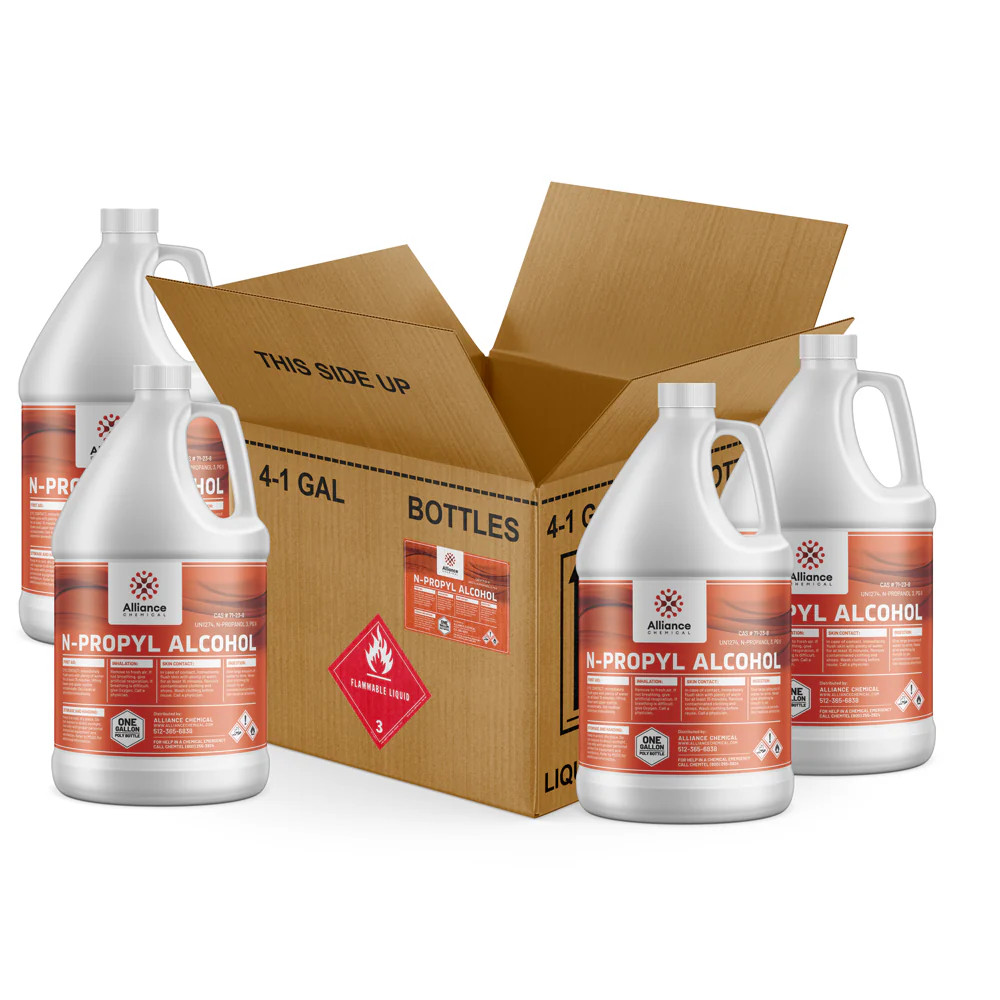 n-Propyl Alcohol - 4 Gallon Case