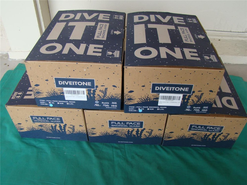 Diveitone full face snorkel mask