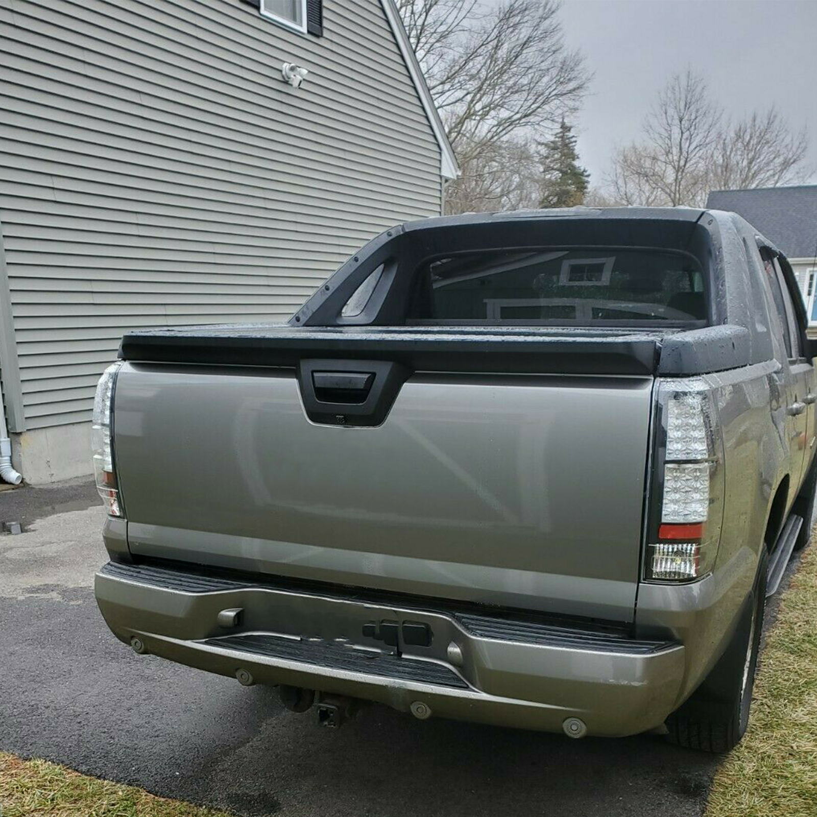 Rear Tailgate Spoiler Molding Trim Cover Molding For 07-13 Avalanche Escalade