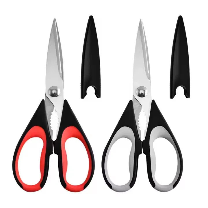 2X Heavy Duty Kitchen Shears Stainless Steel Kitchen Scissors Ultra Sharp Multi