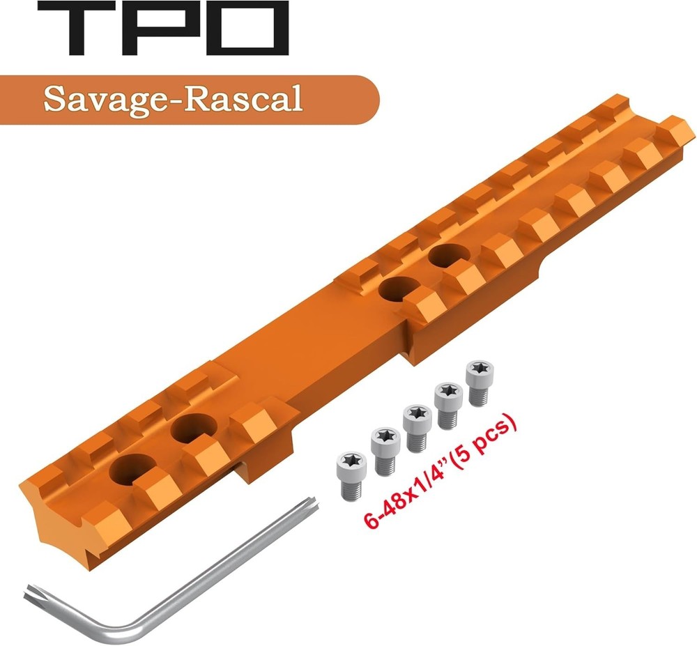 Savage Rascal Rifles Scope Base Picatinny Rail Mount