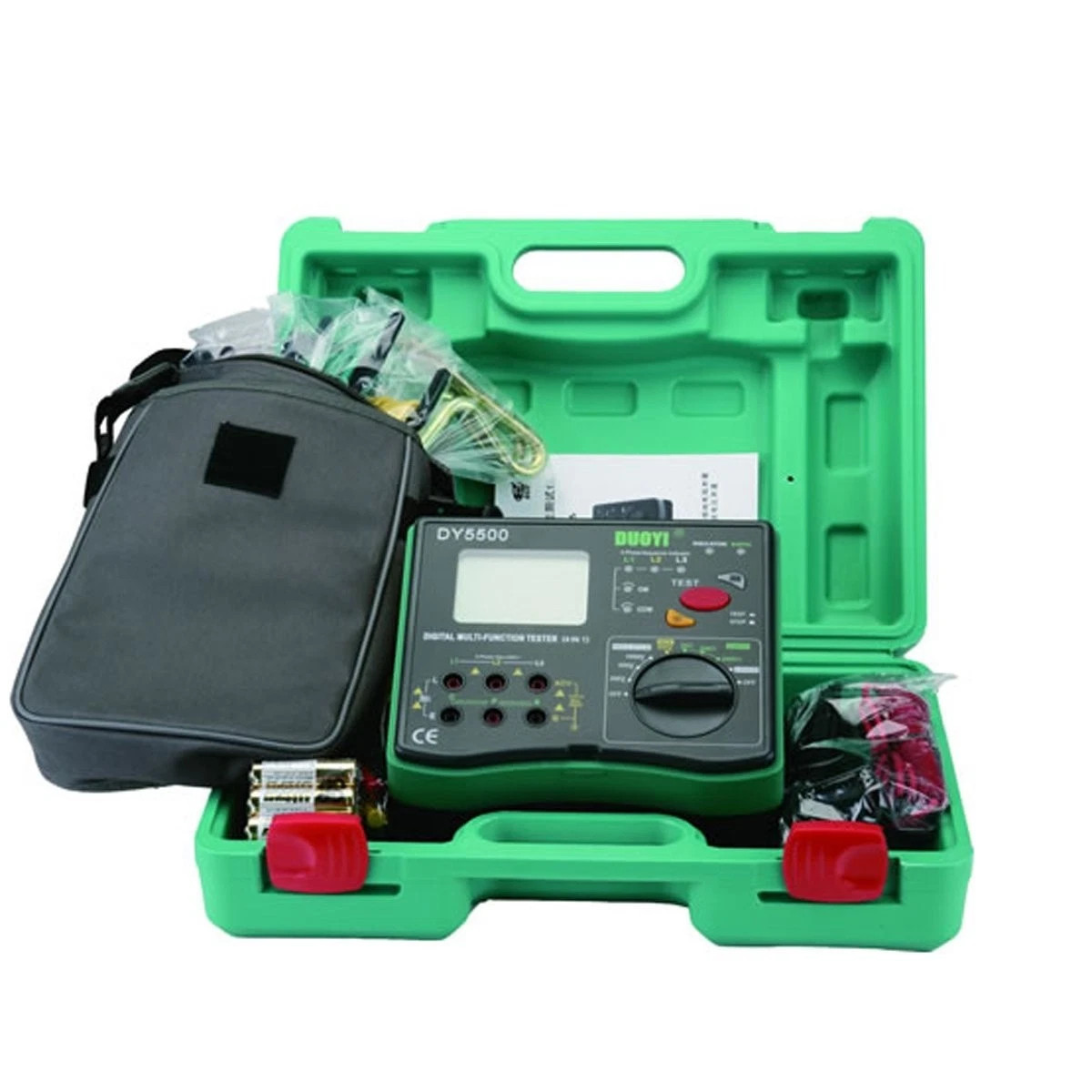 Ground Earth Resistance Tester &Digital Multimeter 20Ω/200Ω/2000Ω 600V Auto-Rang