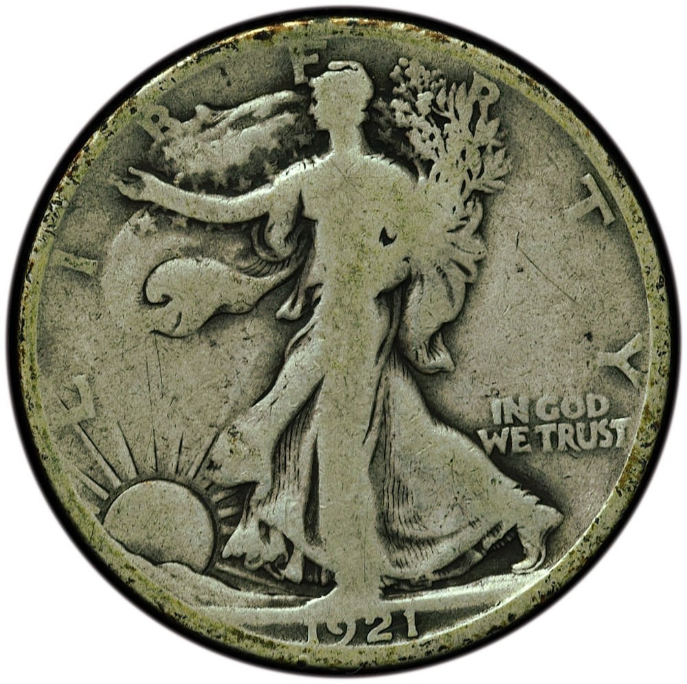 1921-D Liberty Walking Fine Condition