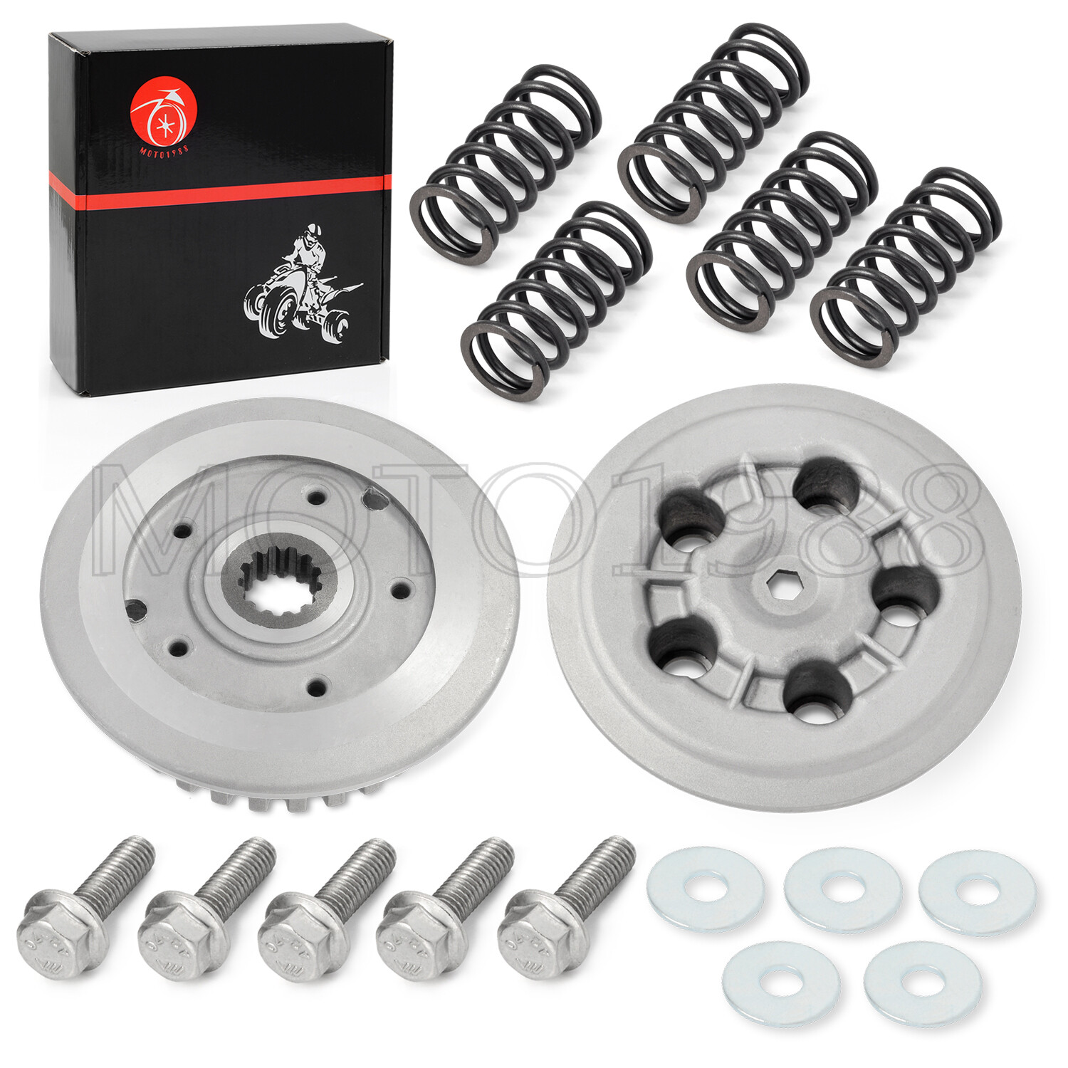 Clutch Plate Kit Heavy Duty Springs & Gasket for Yamaha V Star 650 XVS650 98-11