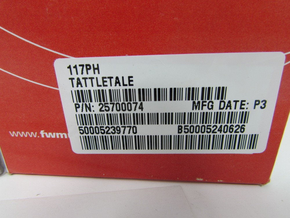 Murphy Switch 117PH 25700074 Tattletale® Magnetic Switch