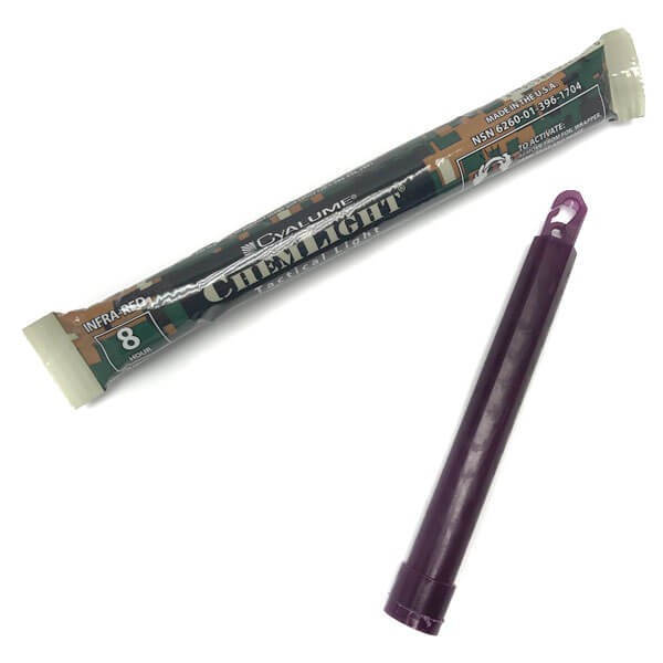 Cyalume 9-17040PF Infrared 6" Chemlight 8 Hour IR Chemical Light Stick (10 Pack)