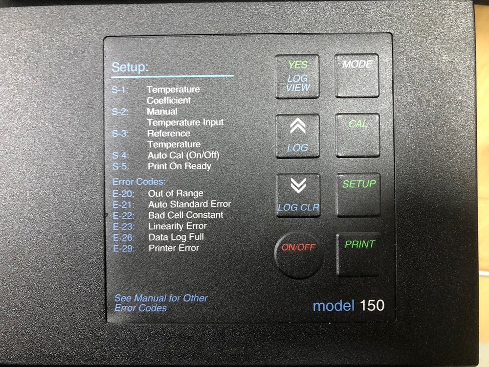 Orion Model 150 Benchtop Conductivity Meter