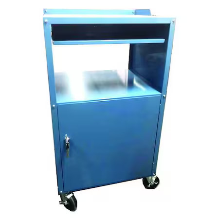Mobile Computer Cabinet, 27" Overall W.,  462D18