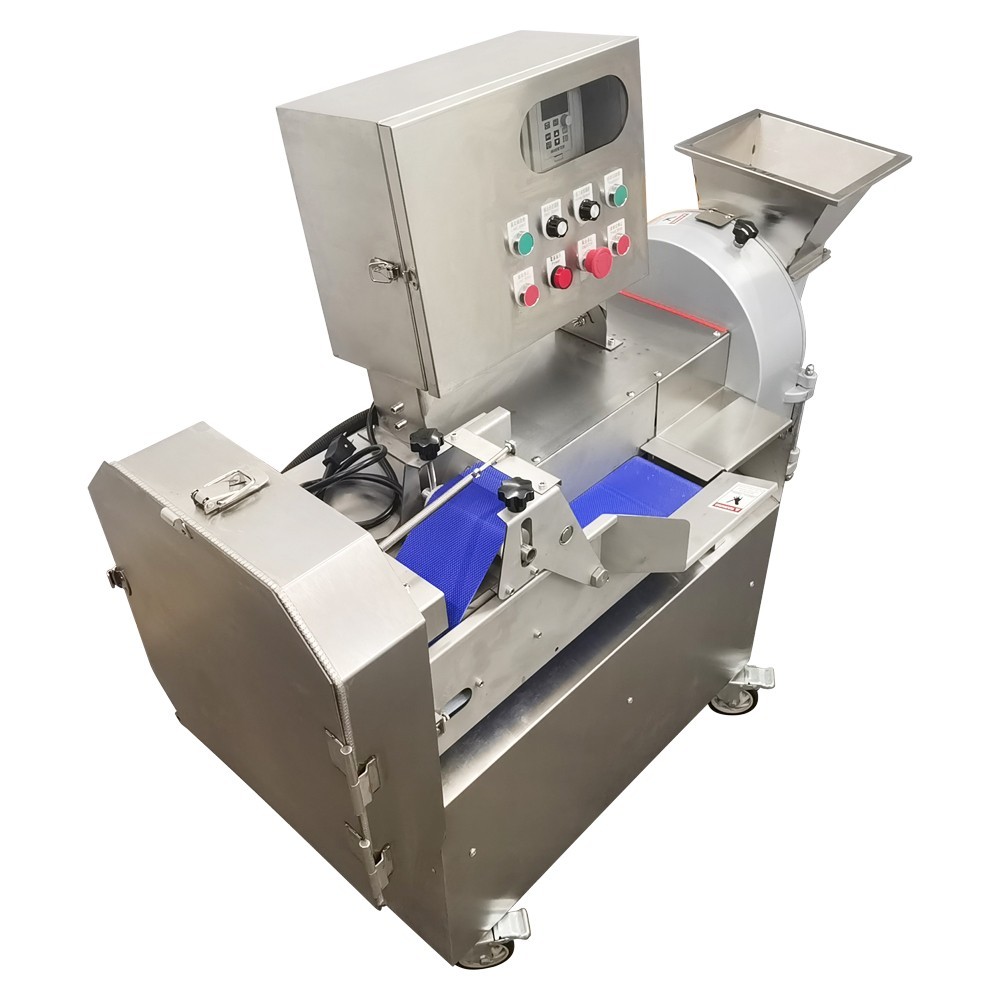 110V Double Head Fruit and Vegetable Slicing/Shredding/Dicing Cutting Machine