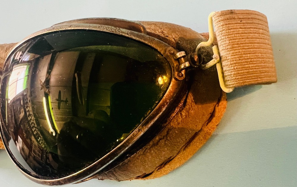 U.S. NAVY WILLSON MKI AVIATION FLYING GOGGLES