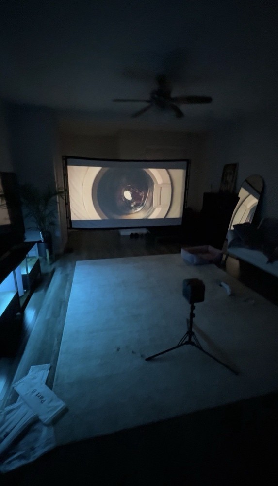 Projector (formovie Mini) + Stand + 120” Screen Bundle