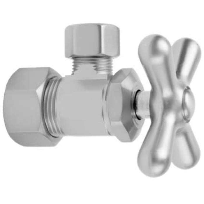 Jaclo Multi Turn Angle Pattern 5/8" O.D. Compression Fits 1/2" Copper 5812X-PCH