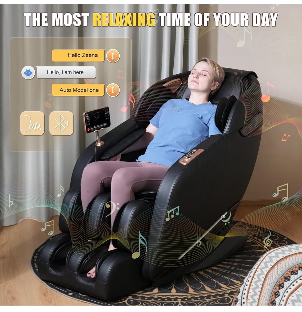 Relaxing Grey Massage Chair | MU412