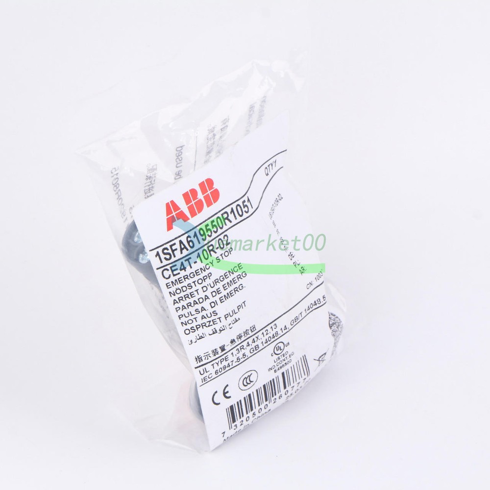 ONE ABB CE4T-10R-02 button switch New