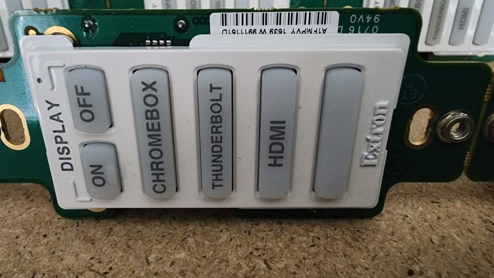 Extron 6 Button E-Bus Keypad (EBP 106P D)