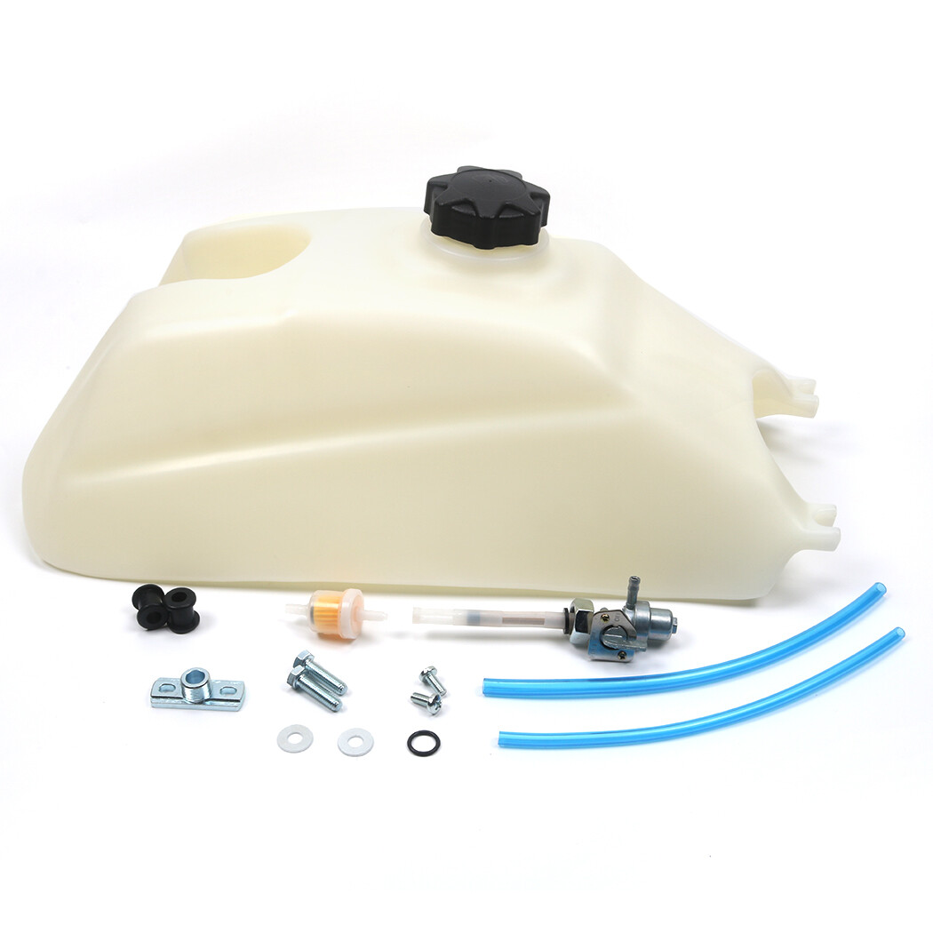 For HONDA TRX200 TRX 200 1984 Gas fuel tank petcock fuel line filter Plastic