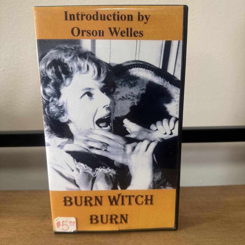 Burn Witch Burn - 1962 - VHS - Horror - Anglo Amalgamated Corp