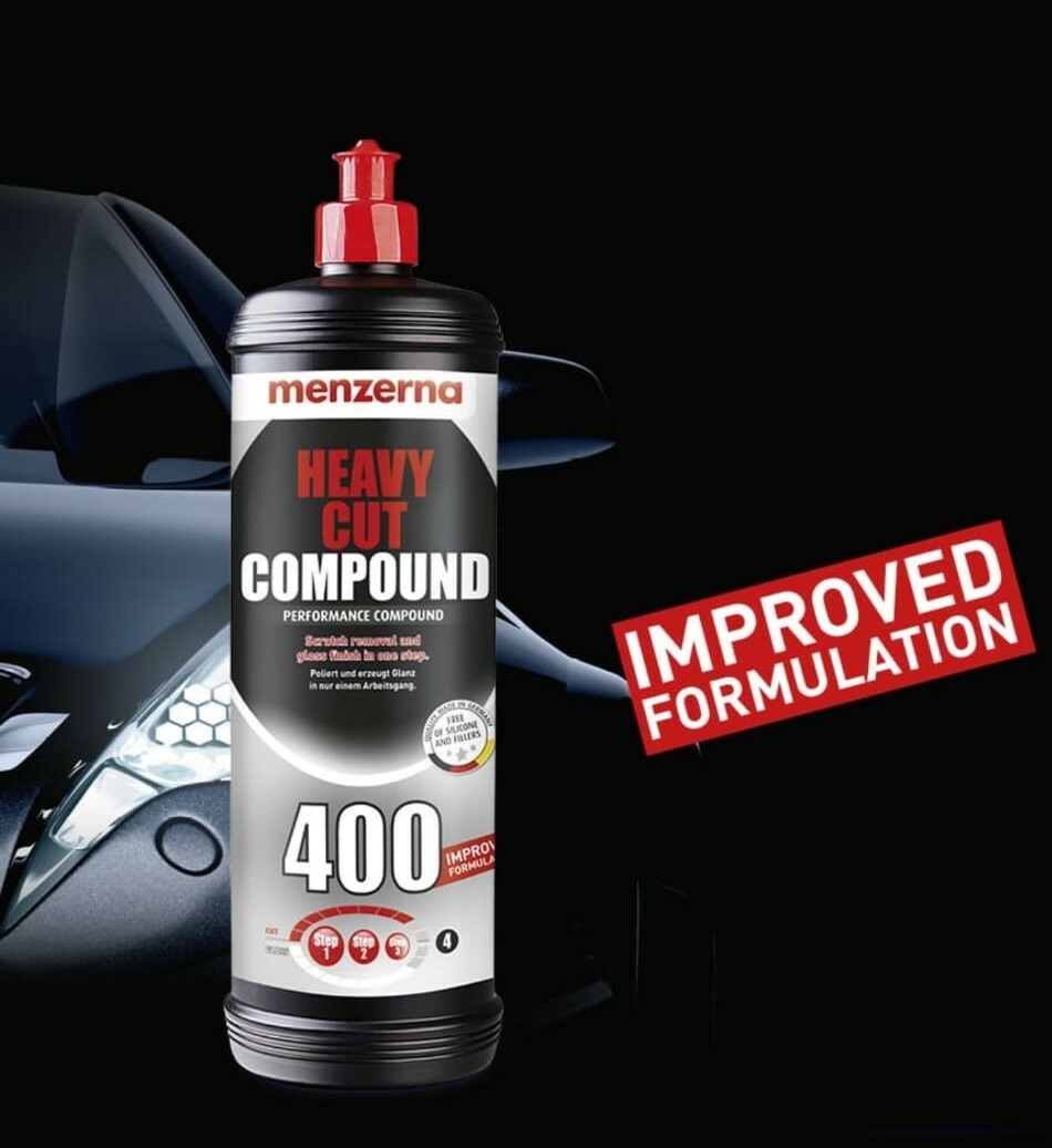 Menzerna Heavy Cut Compound 400 Improved Formulation  32 oz