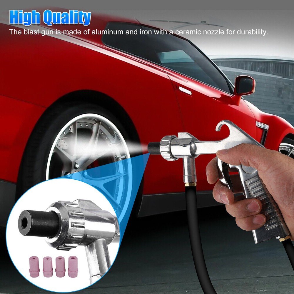 Sandblaster Air Cleaning Sandblasting Part Sand Blaster Nozzle Pneumatic Tool