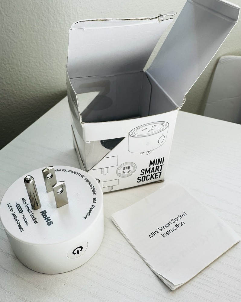 Mini Smart Socket Smart Plug Works With Amazon Alexa