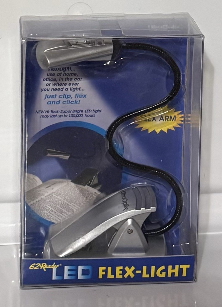 UltraOptix 2005 EZ-FLEXP EZ Reader LED Flex-Light Clip-On Super Bright LED Light