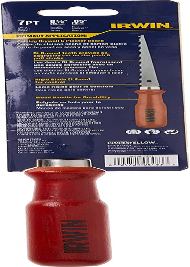 IRWIN Tools Standard Drywall/Jab Saw (2014102)
